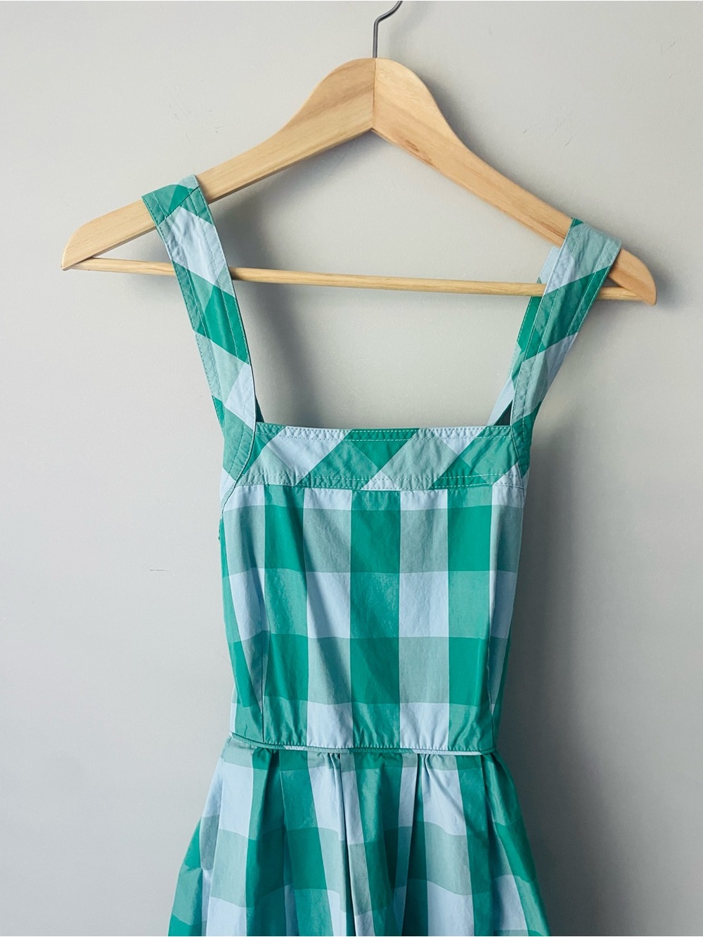 J. Crew Gingham Midi Dress - Picture 3 of 7